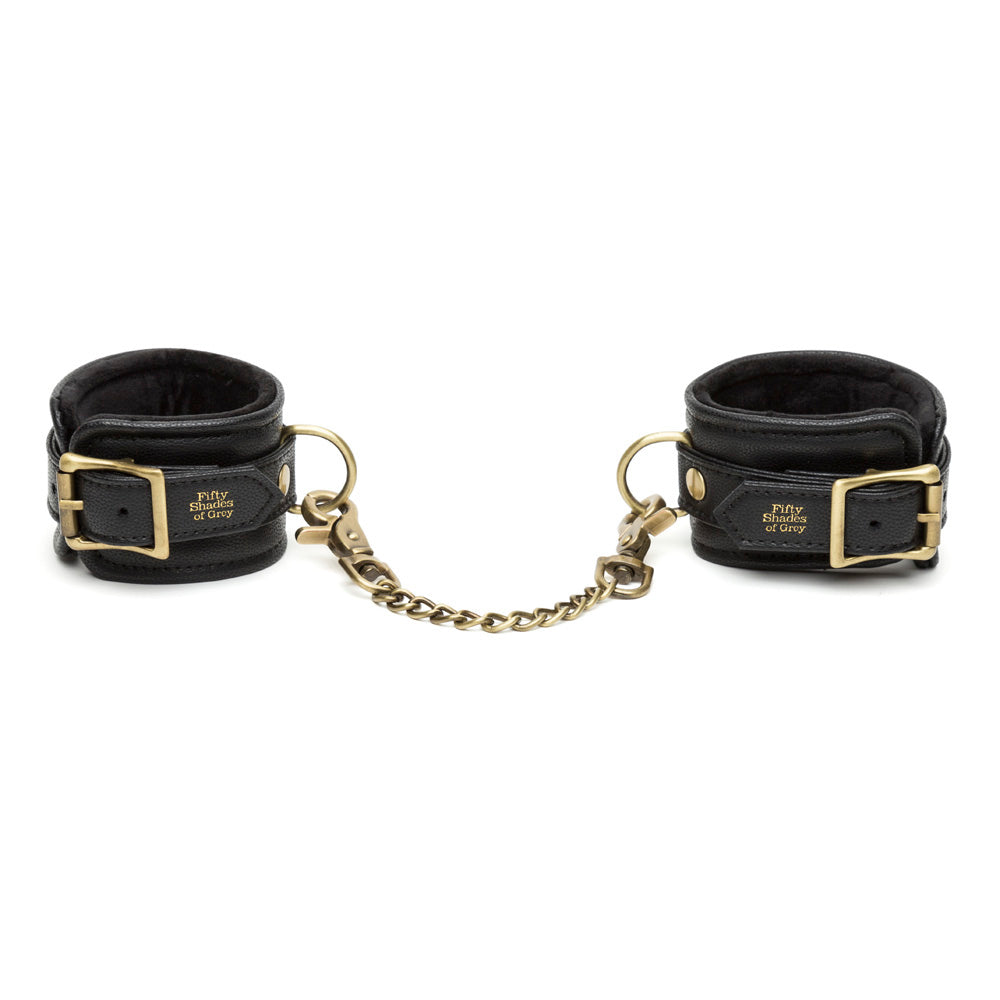 Fifty Shades of Grey Bound to You Wrist Cuffs